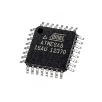 1-100 Vienetų ATMEGA8-16AU TQFP-32 ATMEGA8 Mikrovaldiklis Chip IC integrinio Grandyno Originalas Brand New Nemokamas Pristatymas