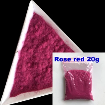 20g/maišas Manikiūro Aksomo Milteliai Rose Red Nagų Dekoravimo Fuzzy Flocking Nailono Milteliai 3D Saldainiai Nagų Blizgučiai Meno Patarimai 2411