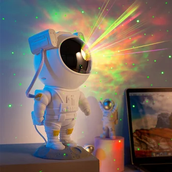Astronautas Galaxy Projektoriaus Lempa Žvaigždėtas Dangus Naktį Šviesos Miegamojo Dekoratyviniais Atmosfera Stalo Lempa Vaikų Kalėdų Dovana