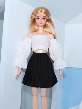 balta + juodas sijonas / princess drabužių rinkinys drabužiai, apranga 1/6 BJD Xinyi FR ST Barbie Lėlės / lėlės drabužiai