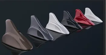 Didesnis žvaigždučių ABS automobilių Ryklių pelekų dekoratyvinis antenos dangtelis su dažų už 