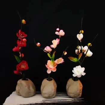 Dirbtinės Gėlės, Keramika Bazės Netikrą Gėlių Kambarį Sodo Netikrą Gėlių Apdaila Netikras Gėles Namų Dekoro
