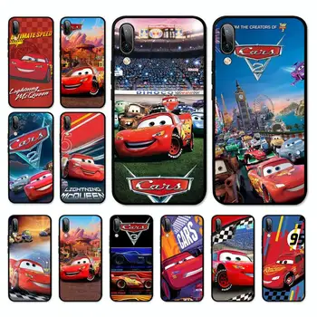 Disney Automobilių Žaibas McQueen 95 Telefoną Atveju Vivo Y91C Y11 17 19 17 67 81 Kolega A9 2020 Realme c3