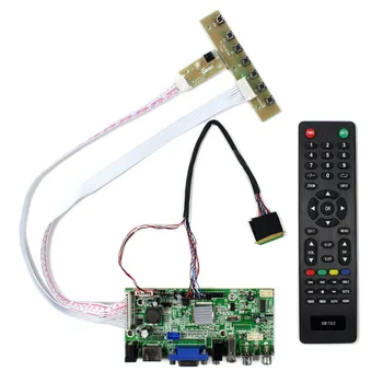 HD MI+VGA+2AV+USB+Audio LCD Valdiklio plokštės už 7inch 10.1 colių 1280x800 N070ICG-LD1/LD4 B101EW05 LCD Ekranas