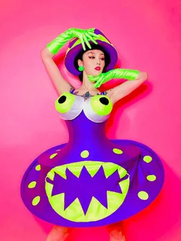 Helovinas biedronka cosplay kostiumai Užsakymą naktiniame klube bar gogo dance party DS performance