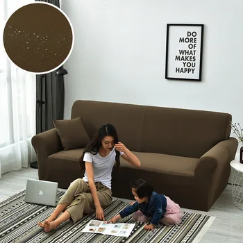 Japonija-style Viskas įskaičiuota vandeniui funkcinės ruožas sofa cover Sofos pagalvėlių Tirštėti neslidus sofacover vientisos spalvos slipcover