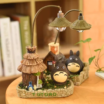 Japonų Animacinių Filmų Tototro Lempa Led Vaikai Naktį Žibintai Hayao Miyazaki Papuošalai Kūdikio Miegamojo Mažas Katė Naktį Lempas, Stalo, Namų Dekoro