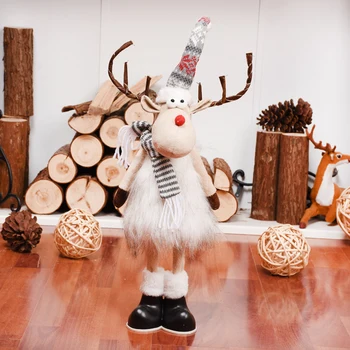 Naujųjų Metų Dovanos Kalėdų Elnių Papuošalai Mielas Elnias Papuošalai Kalėdų Eglutė Dekoras Kalėdų Dekoracijos Namų Gnome