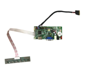 Nemokamas Pristatymas A58C HDMI VGA LVDS LCD Valdiklio plokštės Rinkinys 15.6 colių LP156WH2-TLE1 1366x768 LED Ekranas