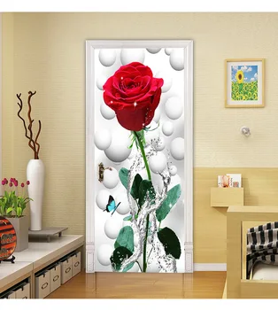 popieriaus dažų sienos 3d kambarį lipdukai, Foto tapetai ant sienos, namų dekoro gėlių sieninės gėlių