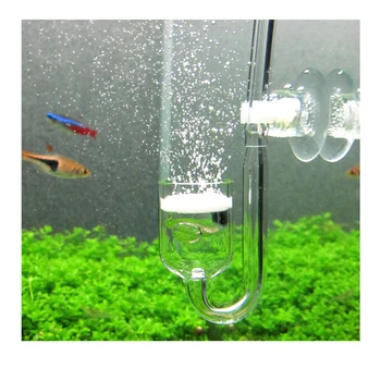 Stiklo Akvariumas Tiekimo Reikmenys CO2 Difuzorius Drop Checker Burbulas Counter-Patikrinti Vožtuvas Akvariumas Apsodintas Bakas