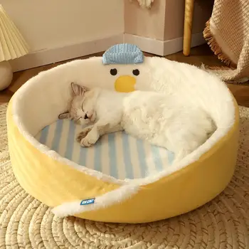Super Kačių Lovoje, Šiltai Miega Katės Guolį Minkštas Pluh Geriausia Naminių Šunų Lovos Produkto Priedai