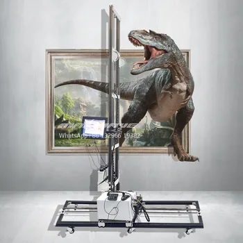 Tiesioginio Spausdinimo Mašina 3D Efektas Vertikali Freskos Sienos Rašalinis Spausdintuvas Su Foto Kokybė