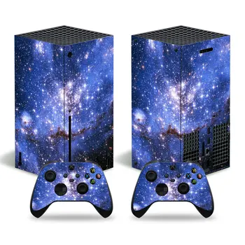 žvaigždėtas dangus Vinilo Lipdukas Xbox Vienas Odos Decal Xbox serijos x konsolės valdikliu #0637